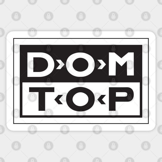 DomTop Sticker by TJ_Wiggles